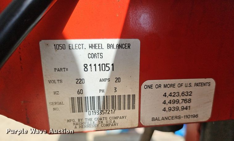 image for item MD9900 (2) Tire balancers