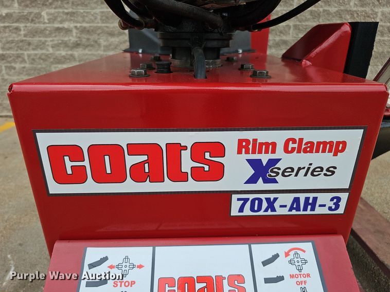 image for item MD9902 Coats X Series 70X-AH-3  rim clamp tire machine