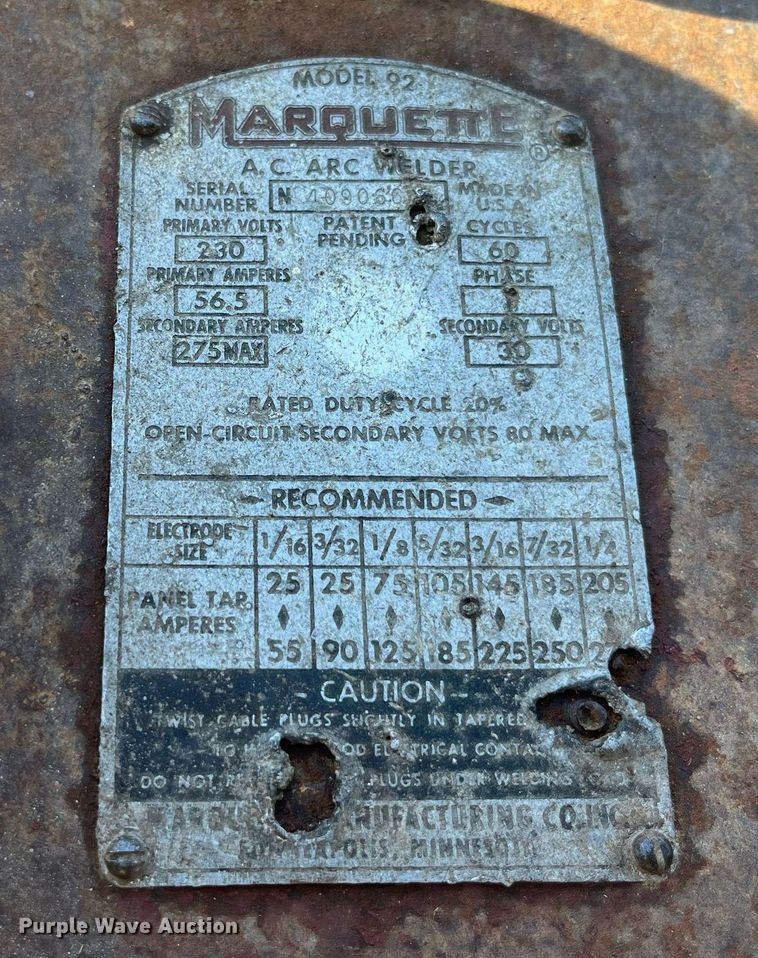 image for item MG9343 (3) welders