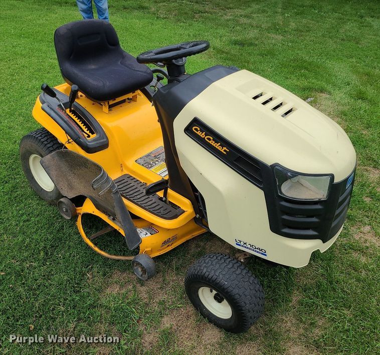 image for item MG9544 Cub Cadet LTX1040  lawn mower