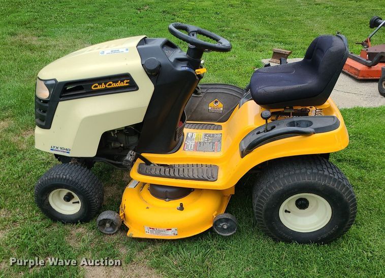 image for item MG9544 Cub Cadet LTX1040  lawn mower