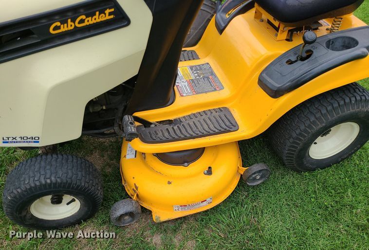 image for item MG9544 Cub Cadet LTX1040  lawn mower