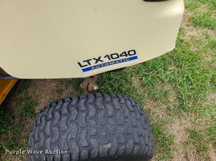 image for item MG9544 Cub Cadet LTX1040  lawn mower