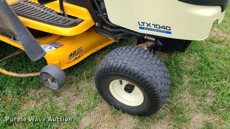 image for item MG9544 Cub Cadet LTX1040  lawn mower