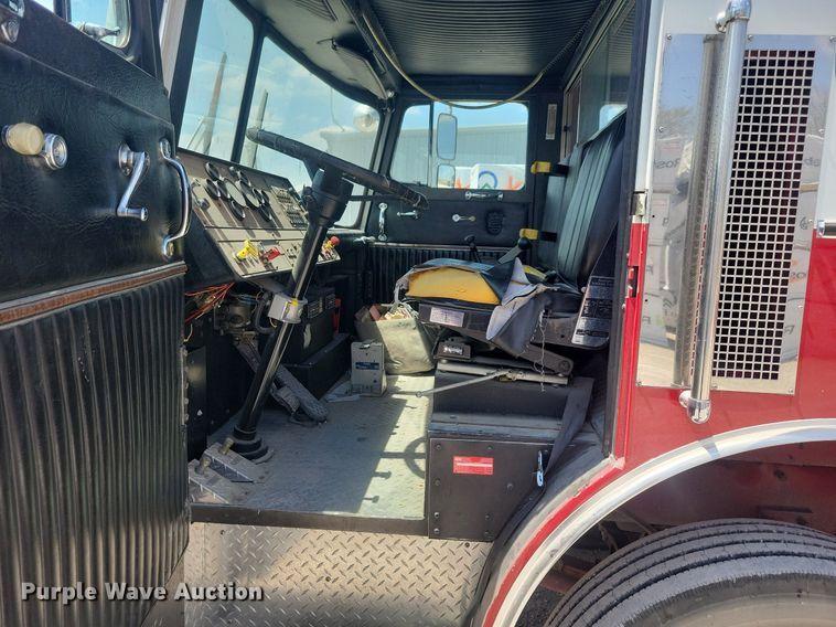 image for item MO9718 1984 Sutphen TS-1004  aerial platform fire truck