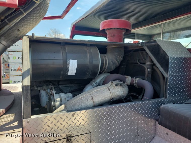 image for item MO9718 1984 Sutphen TS-1004  aerial platform fire truck