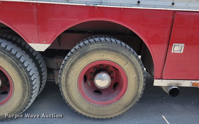 image for item MO9718 1984 Sutphen TS-1004  aerial platform fire truck