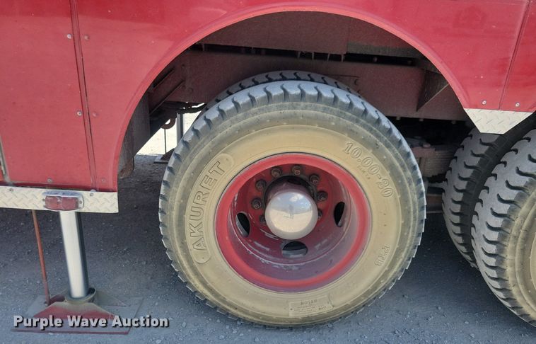 image for item MO9718 1984 Sutphen TS-1004  aerial platform fire truck