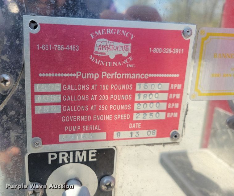 image for item MO9718 1984 Sutphen TS-1004  aerial platform fire truck