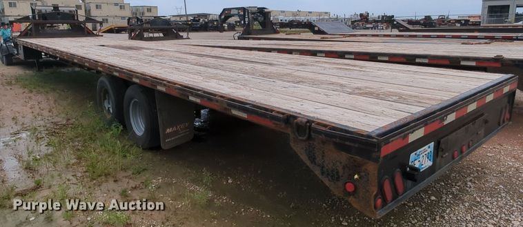 image for item MY9335 2014 Maxey  equipment trailer