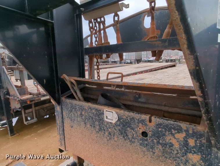 image for item MY9335 2014 Maxey  equipment trailer