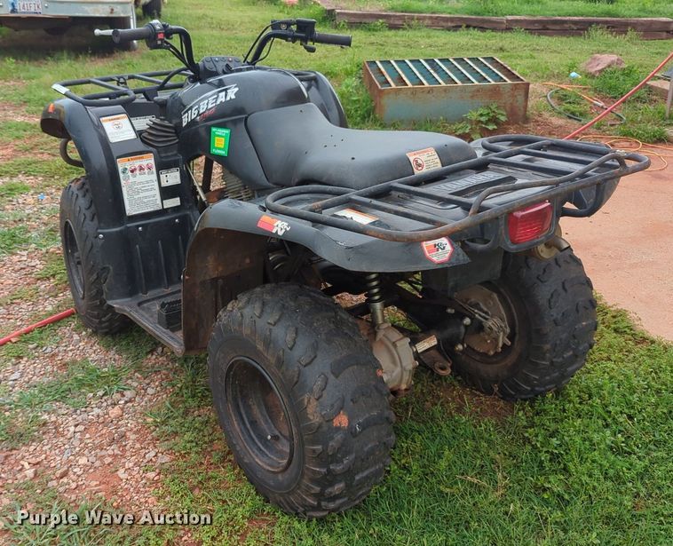 image for item MY9478 2009  Yamaha Big Bear 250  ATV