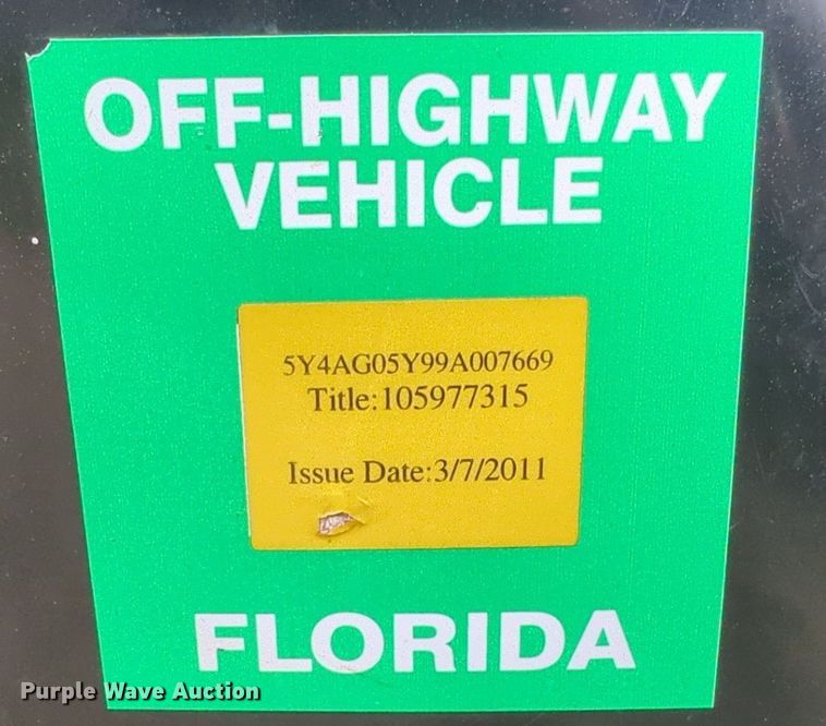 image for item MY9478 2009  Yamaha Big Bear 250  ATV