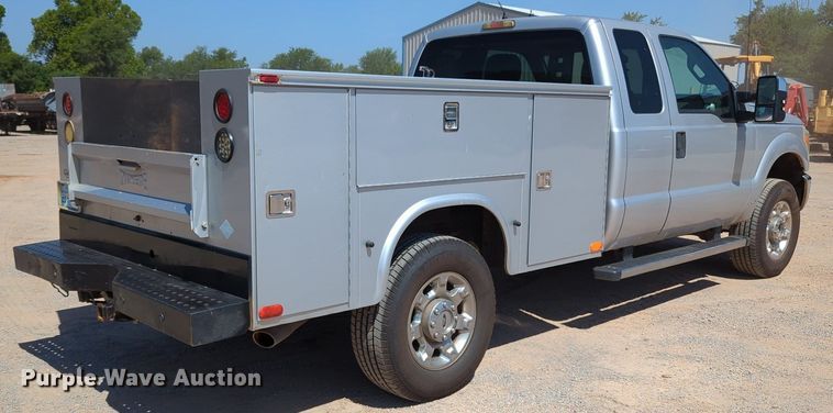 image for item MY9487 2012  Ford F250 Super Duty XLT  SuperCab utility bed pickup truck