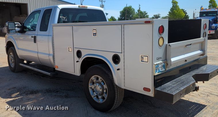 image for item MY9487 2012  Ford F250 Super Duty XLT  SuperCab utility bed pickup truck