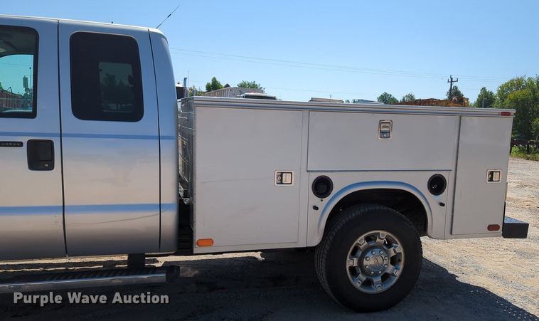 image for item MY9487 2012  Ford F250 Super Duty XLT  SuperCab utility bed pickup truck
