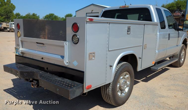 image for item MY9487 2012  Ford F250 Super Duty XLT  SuperCab utility bed pickup truck