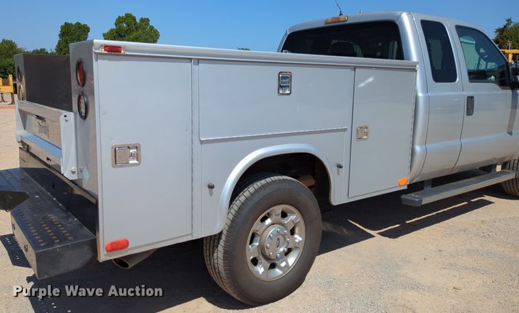 image for item MY9487 2012  Ford F250 Super Duty XLT  SuperCab utility bed pickup truck