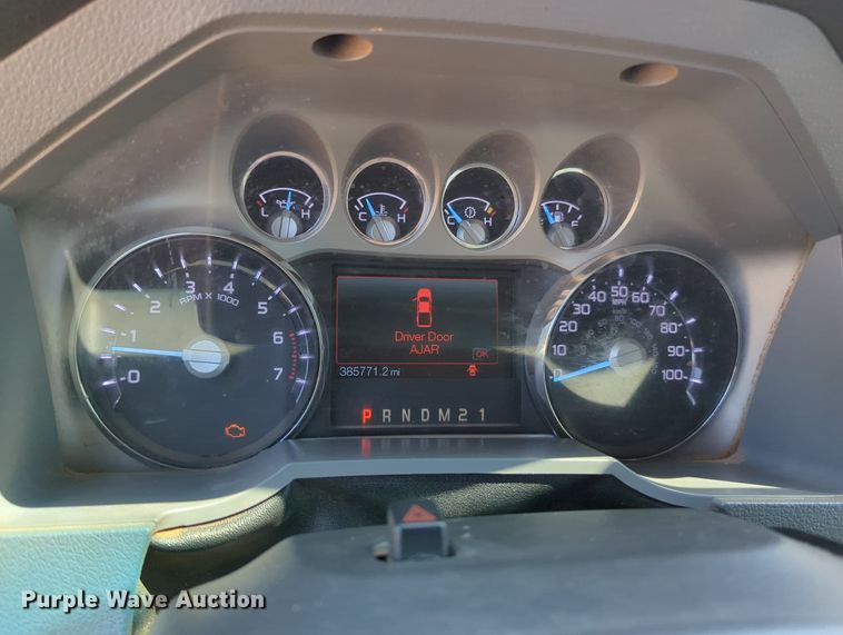 image for item MY9487 2012  Ford F250 Super Duty XLT  SuperCab utility bed pickup truck