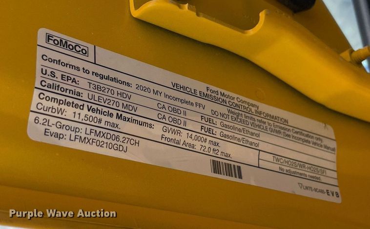 image for item MY9504 2020 Ford  F350 Super Duty  utility bed pickup truck