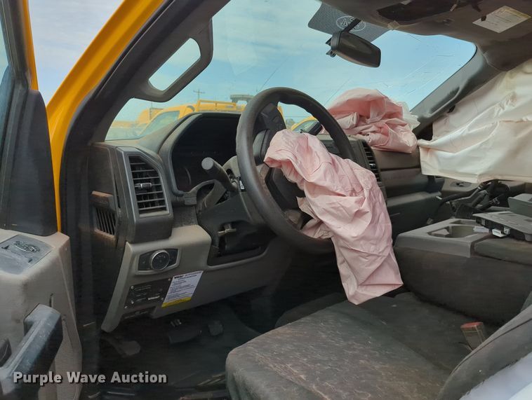 image for item MY9516 2019  Ford F350 Super Duty XL  utility bed pickup truck