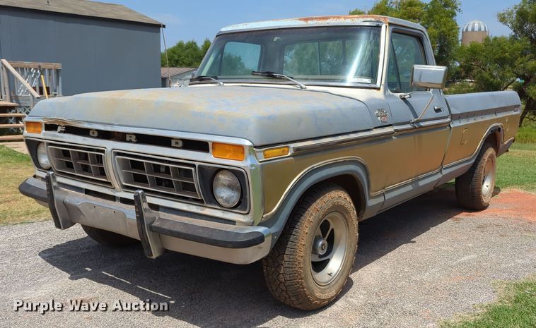 image for item MY9864 1977 Ford F150 Ranger  pickup truck