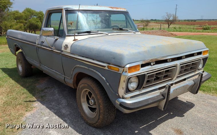 image for item MY9864 1977 Ford F150 Ranger  pickup truck