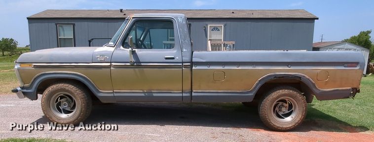 image for item MY9864 1977 Ford F150 Ranger  pickup truck