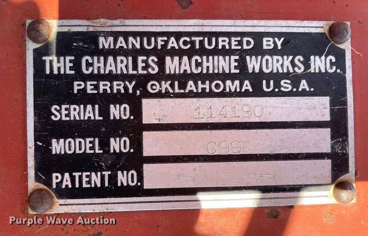 image for item NB9102 Ditch Witch C99  trencher