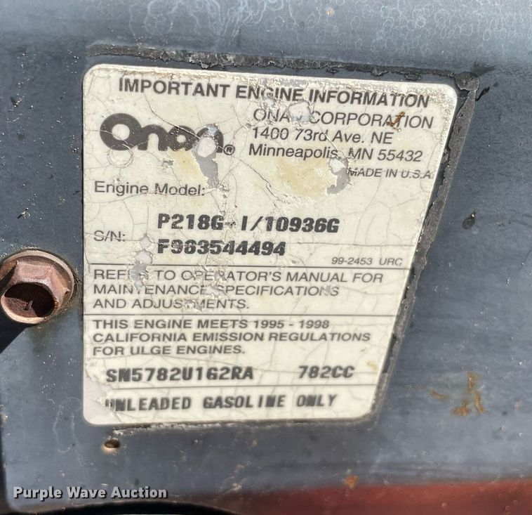 image for item NB9105 Case 446  lawn tractor