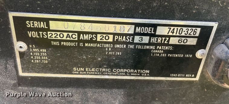 image for item NB9113 (2) Nortron wheel balancers