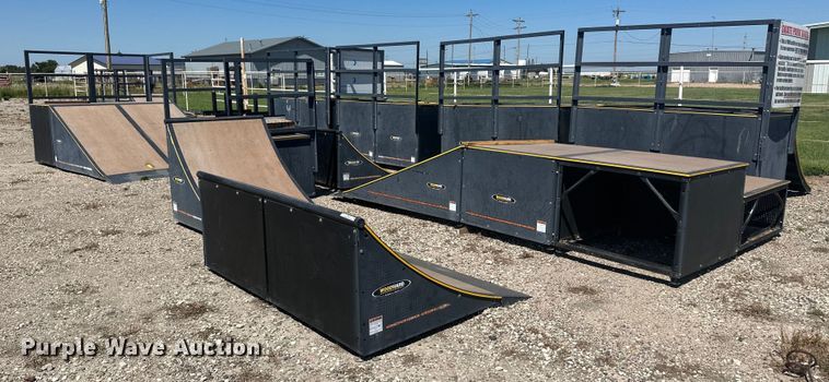 image for item NM9436 Woodward  skate park equipment