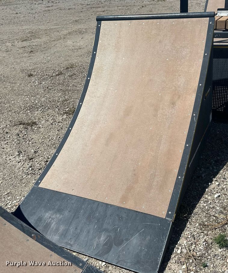 image for item NM9436 Woodward  skate park equipment