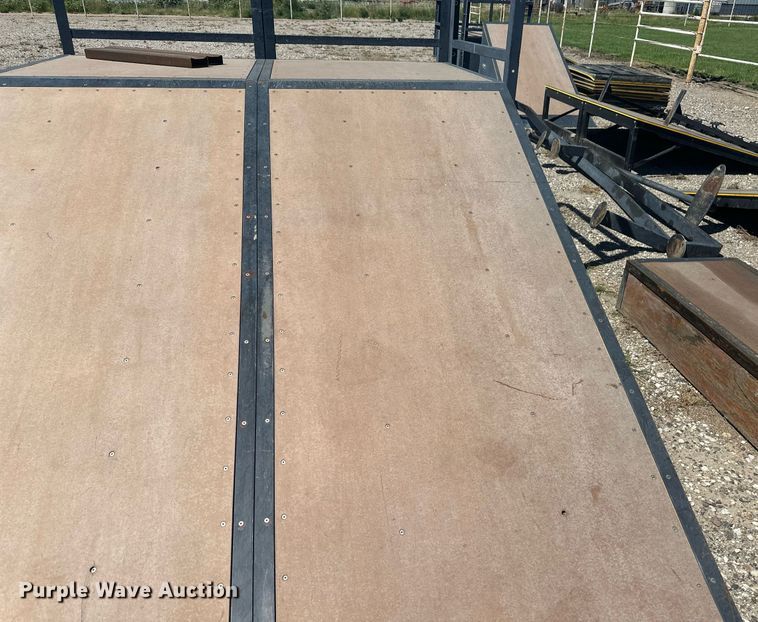 image for item NM9436 Woodward  skate park equipment