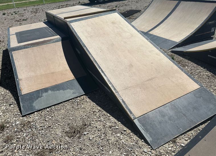 image for item NM9436 Woodward  skate park equipment