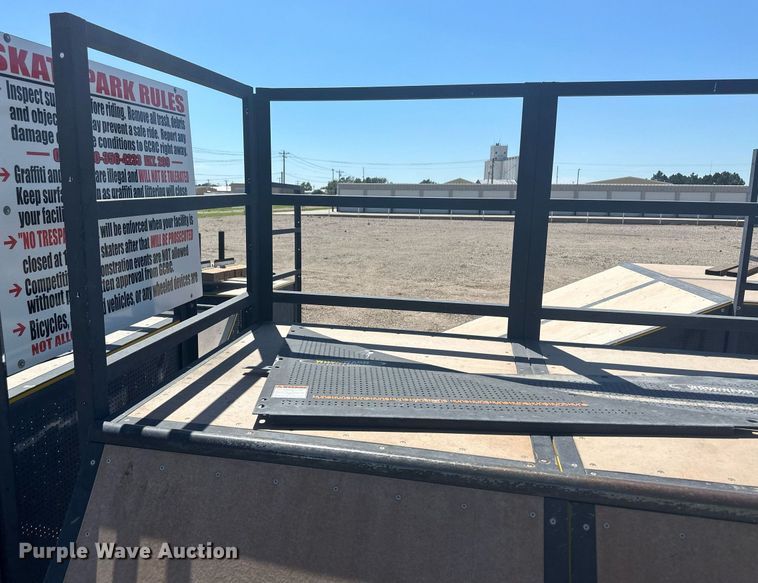 image for item NM9436 Woodward  skate park equipment