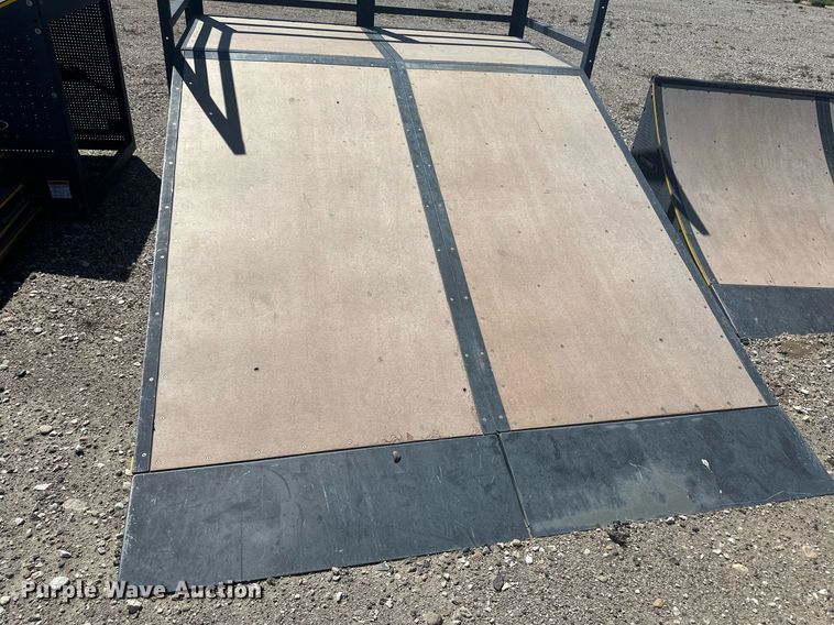image for item NM9436 Woodward  skate park equipment