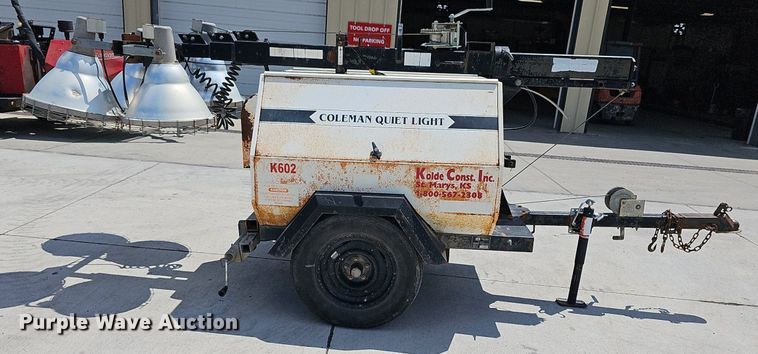 image for item NX9699 Coleman MH4000QLKH  light plant