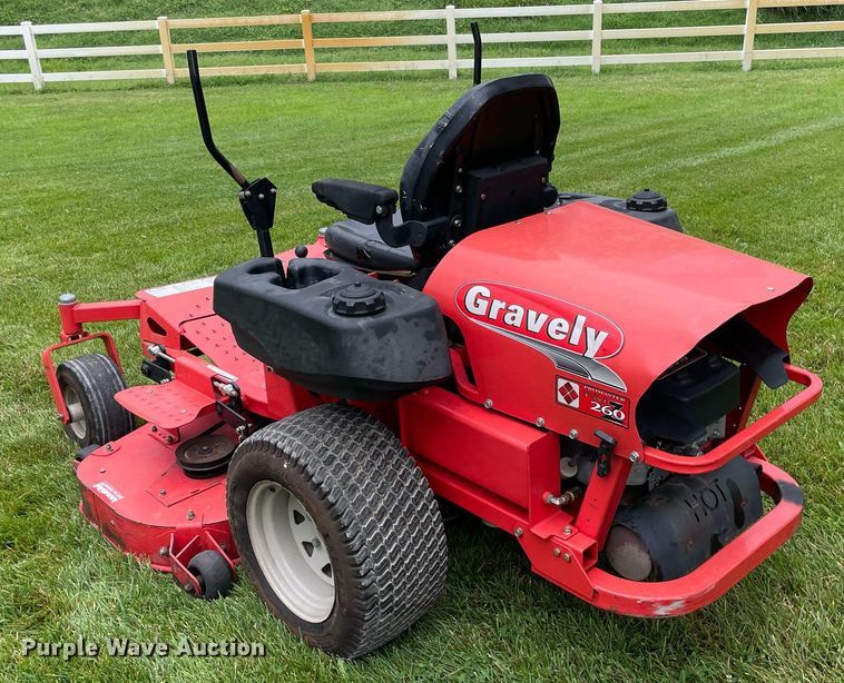 image for item NY9551 Gravely PM 260 Z  ZTR lawn mower