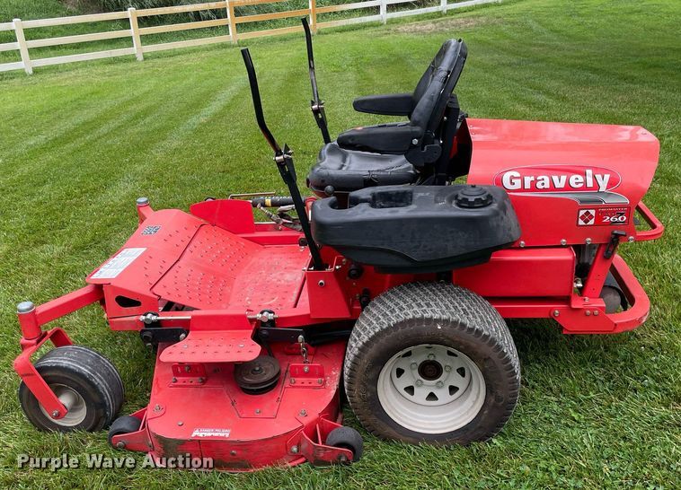 image for item NY9551 Gravely PM 260 Z  ZTR lawn mower