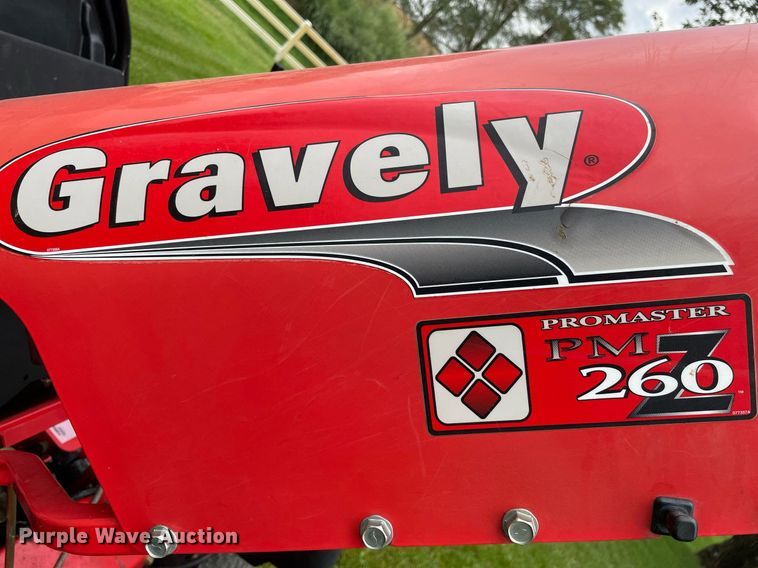 image for item NY9551 Gravely PM 260 Z  ZTR lawn mower