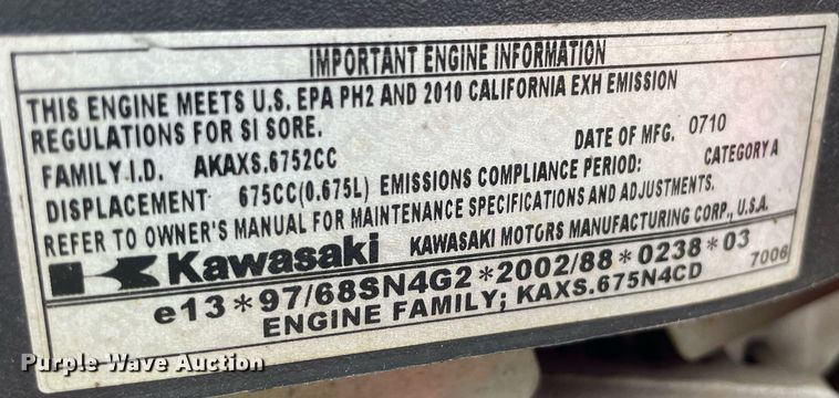 image for item NY9551 Gravely PM 260 Z  ZTR lawn mower