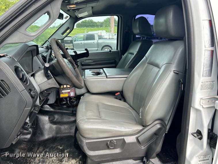 image for item OK9663 2012 Ford F550 Super Duty  Crew Cab crane truck