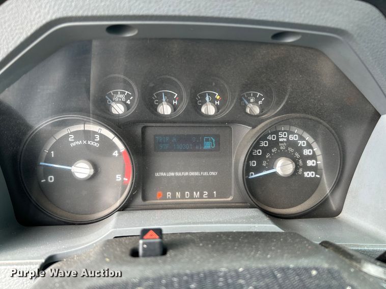 image for item OK9663 2012 Ford F550 Super Duty  Crew Cab crane truck