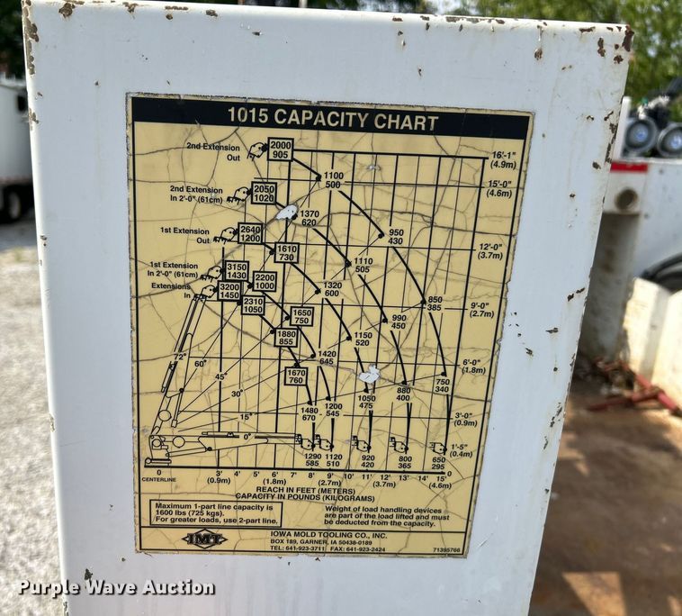 image for item OK9663 2012 Ford F550 Super Duty  Crew Cab crane truck