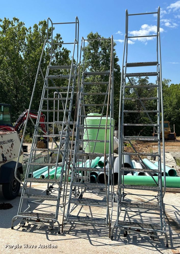 image for item OK9667 (4) Cotterman warehouse ladders