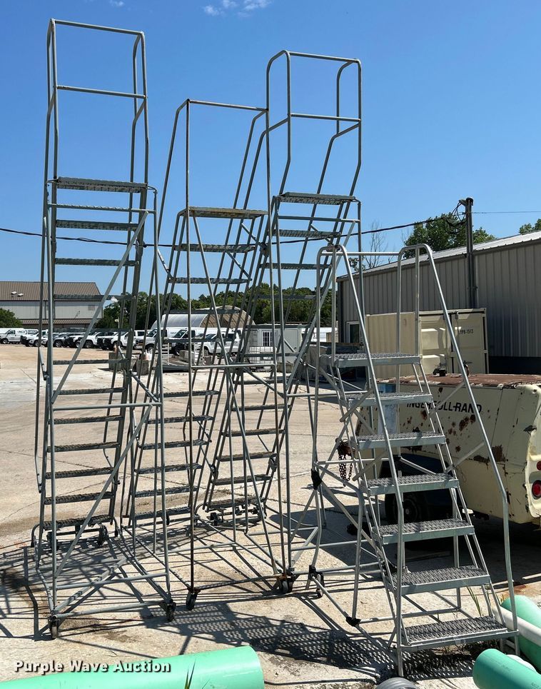 image for item OK9667 (4) Cotterman warehouse ladders