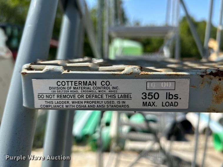 image for item OK9667 (4) Cotterman warehouse ladders