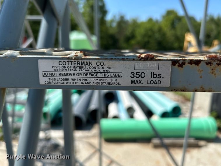 image for item OK9667 (4) Cotterman warehouse ladders