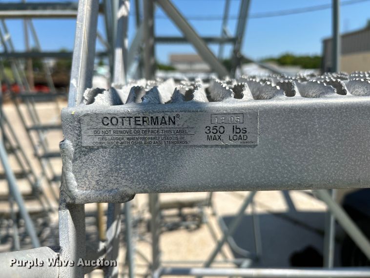 image for item OK9667 (4) Cotterman warehouse ladders